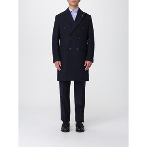 Manuel Ritz Coat Men Blue